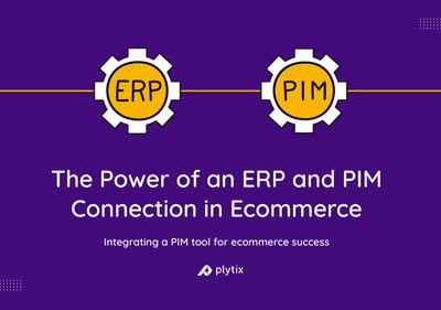 ERP and PIM for ecommerce
